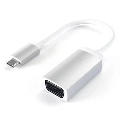 Afbeelding van Satechi Type C naar VGA Adapter zilver ST TCVGAS