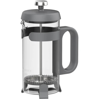 Afbeelding van LEO Koffie en theepers Antraciet 0,35L Grijs