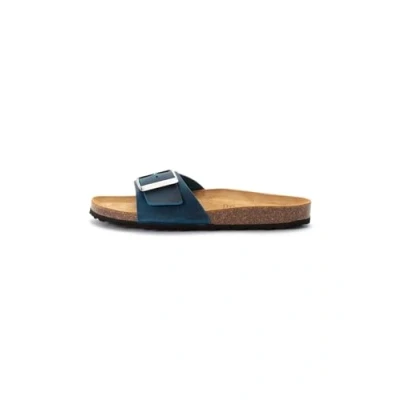 Afbeelding van camel active Muiltjes, Dames, Maat: 41, Navy Leer