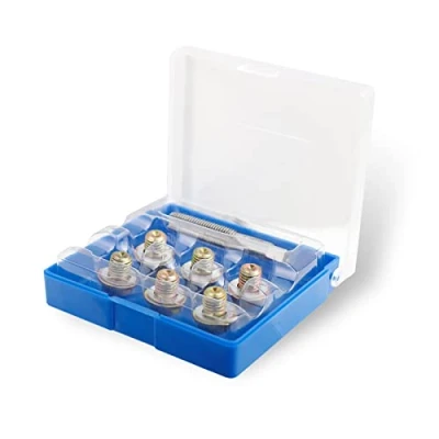 Afbeelding van CCLIFE 6 Stuks Carter Draad Reparatieset Reparatie Schroef Olie M11 x 1,5 mm