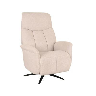 Afbeelding van LABEL51 Fauteuil Oslo Naturel Boucle Elektrisch 87x79x112 cm