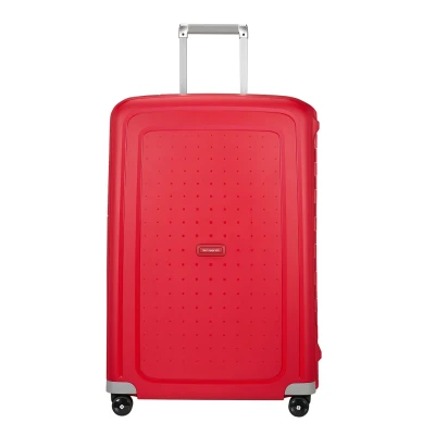Afbeelding van Samsonite S&#039;Cure Spinner 75 crimson red Harde Koffer