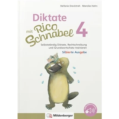 Afbeelding van Diktate mit Rico Schnabel, Klasse 4 silbierte Ausgabe
