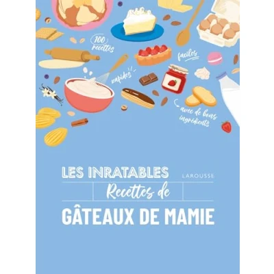 Afbeelding van Les inratables : recettes de gâteaux mamie