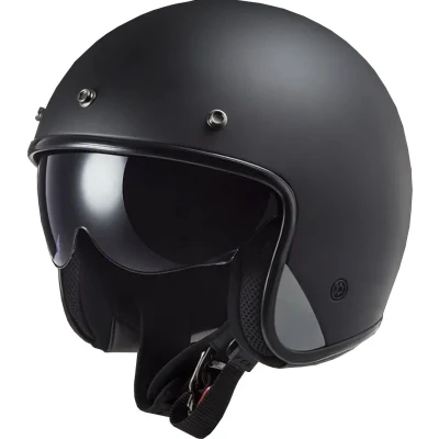 Afbeelding van LS2 BOB II Solid Jethelm zwart