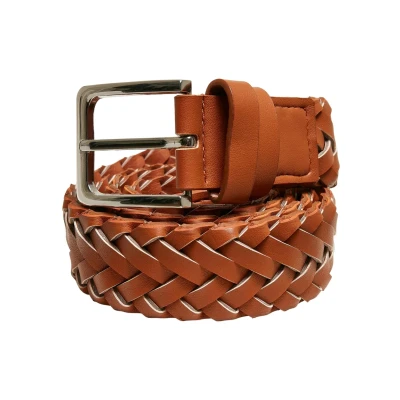 Afbeelding van Urban Classics Gevlochten riem, Heren, Maat: L/XL, Lightbrown