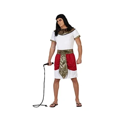 Image de Deguisement d&#039;egyptien blanc et rouge t 2