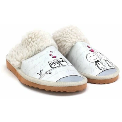 Afbeelding van GOBY Cozy Love Sloffen Handmade Vegan Leer Dames Maat 41