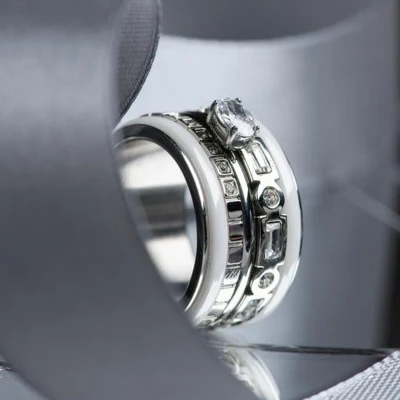 Afbeelding van Basis ring 14 mm iXXXi Silver / 18.5