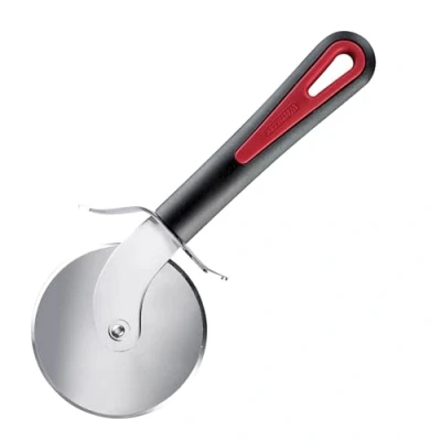 Afbeelding van Westmark Gallant pizzames uit rvs en kunststof zwart rood 20.5x8.1x2cm
