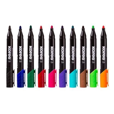 Image de Marqueur permanent Assortiment de 10 Kores