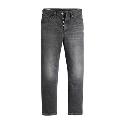 Afbeelding van Levi&#039;s 501 CROP Straight leg jeans, Dames, Maat: 24x28, Long live the queen