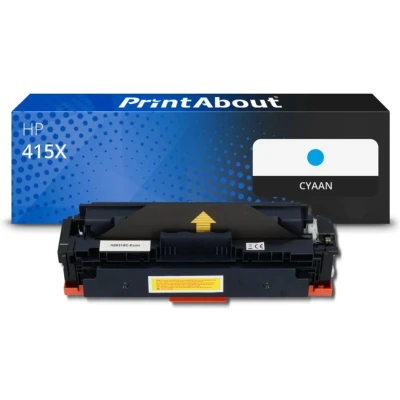 Afbeelding van Huismerk HP 415X (W2031X) Toner Cyaan Hoge capaciteit