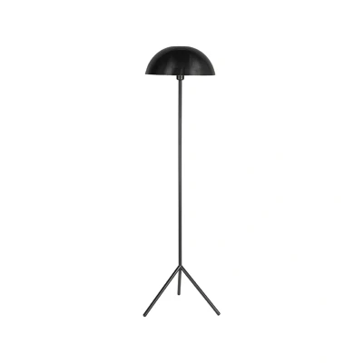 Afbeelding van Vloerlamp Globe Zwart Metaal