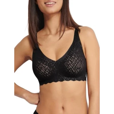 Image de Sloggi Soutien gorge doux Zero Feel Bliss pour femme, Noir, S grande taille