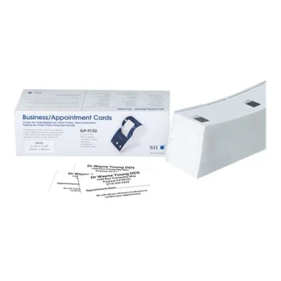Image de Seiko Instruments SLP FCS2 rendez vous/cartes de visite 600 carte(s)