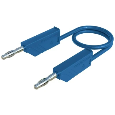 Afbeelding van SKS Hirschmann CO MLN 100/1 Meetsnoer [Banaanstekker 4 mm Banaanstekker mm] 1.00 m Blauw 1 stuk(s)