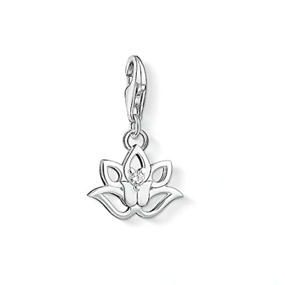 Afbeelding van Thomas Sabo Bedels met sluiting dames zilver 0981 007 10, zilver, synthetische stenen, zirkonia., Zirkoniumoxide