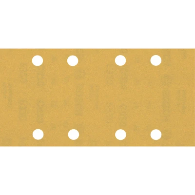 Image de BOSCH 2608900870 Feuille abrasive Expert C470 Best for Wood and Paint, 93 x 186 mm, grain 320, 8 trous (10 pcs)