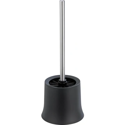 Afbeelding van Wenko Toiletborstel En Houder Basic 38 Cm Polypropyleen Zwart