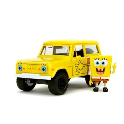 Afbeelding van JADA TOYS Sponge BOB 1973 Ford Bronco Kant en klaar model Personenauto (model)