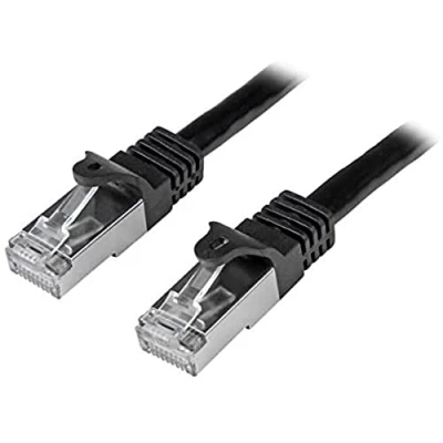 Afbeelding van StarTech.com N6SPAT3MBK Cat6 aansluitkabel, afgeschermd, 3 m, Gigabit snijbescherming, zwart
