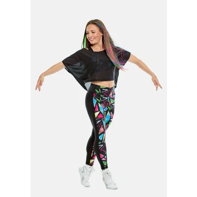Afbeelding van Winshape Top, Dames, Maat: XL, Black/mesh