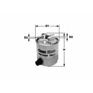Afbeelding van CLEAN Filter DN2701 Brandstoffilter insert NISSAN: NV200 Box Body / Estate, Qashqai Qashqai+2 I