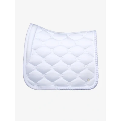 Image de PS of Sweden Tapis de Selle Ruffle Dressage Blanc Cob