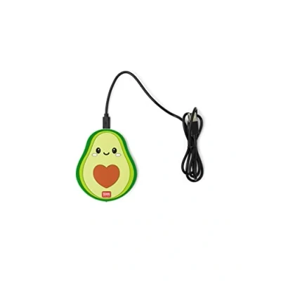 Image de Chargeur sans fil pour smartphone Legami En forme de Panda Super Fast Blanc et Noir