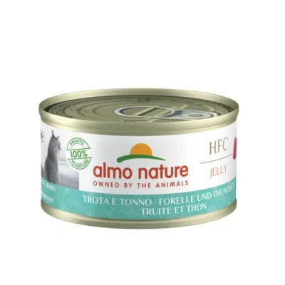 Afbeelding van Almo Nature Hfc Cat Natural Blik 70 g Kattenvoer Groente&amp;Forel