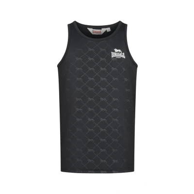 Afbeelding van Lonsdale Top, Heren, Maat: Medium, Black white