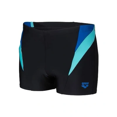 Afbeelding van Arena Swim short Panel Heren Black/Royal