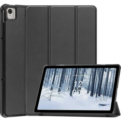 Afbeelding van iMoshion Tablet Hoes Geschikt voor Nokia T21 Trifold Bookcase Zwart