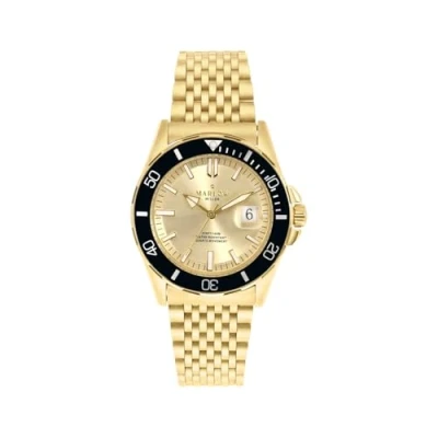 Afbeelding van Marlow Miller horloge met goudkleurige band