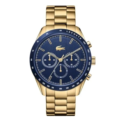 Image de Lacoste Montre Chronographe à Quartz pour homme avec Bracelet en Acier Inoxydable doré 2011096