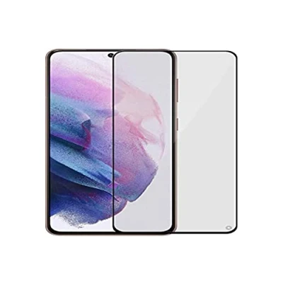 Image de Force Glass Protection d&#039;écran pour téléphone portable 2.5D verre organique couleur de cadre noir Samsung Galaxy S21 5G