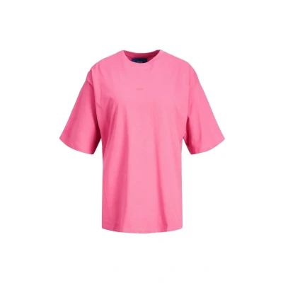 Afbeelding van JJXX Jxandrea SS Loose Every LOGO TEE NOOS Tshirt basic, Dames, Maat: Small, Carmine rose