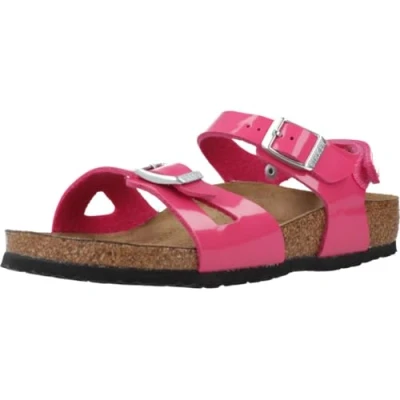 Afbeelding van Birkenstock RIO Sandalen voor kinderen, Maat: 34, Fuchsia Kunststof