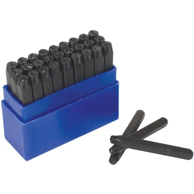 Afbeelding van Brüder Mannesmann M 243 B 3 27 delig Slagletterset Lettergrootte: mm
