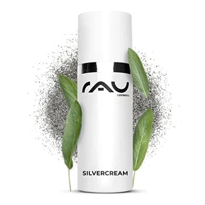 Afbeelding van RAU Silvercream 24 uurs crème voor onzuivere huid kalmerend tegen jeuk ontstekingsremmend