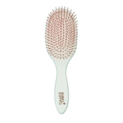 Afbeelding van Sibel Copro Copper Pin Oval Brush Large