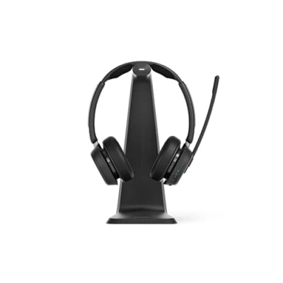 Afbeelding van EPOS Impact 1061T On Ear headset Computer Bluetooth Stereo Zwart Headset, Incl. oplaad en dockingstation