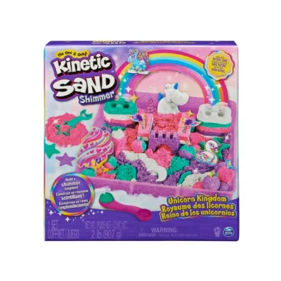 Afbeelding van Kinetic Sand Unicorn Kingdom Playset 1 stuk