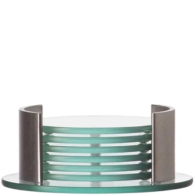 Image de LEONARDO 58291 SPIRIT SET DE 7 DESSOUS VERRE ROND