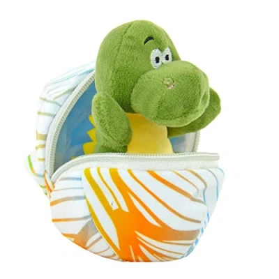 Afbeelding van Kögler Daniel, mini dinosaurus het ei, ca. 13 cm pluche dier om te knuffelen en lief hebben, cadeau voor kinderen, jongens meisjes, 10126262, meerkleurig