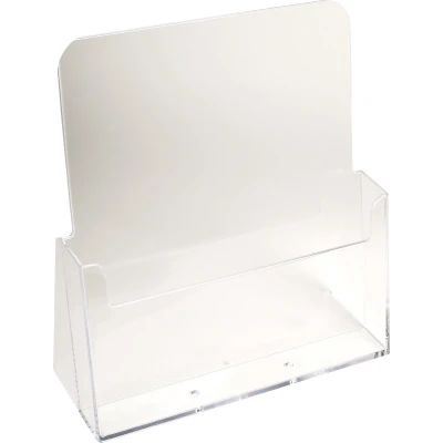 Afbeelding van Exacompta, Brochurehouder, A4, met 1 vak, transparant
