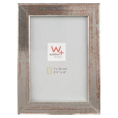 Afbeelding van walther design BP710S Peppers fotolijst van hout, 7 x 10 cm, zilverkleurig