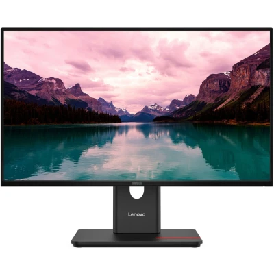 Afbeelding van Lenovo ThinkVision T24 40 LED monitor Energielabel C (A G) 60.5 cm (23.8 inch) 1920 x 1080 Pixel 16:9 6 ms DisplayPort, HDMI, USB A 3.2 Gen 1, B,