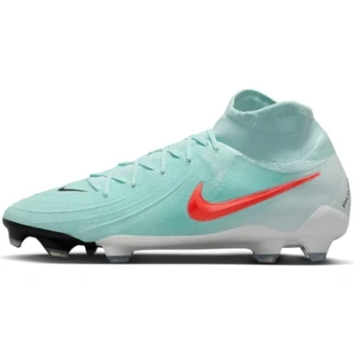 Afbeelding van Nike Performance Phantom LUNA II PRO FG Voetbalschoenen met kunststof noppen, Heren, Maat: 44, Mint/atomic red/off noir Textiel/ synthetisch